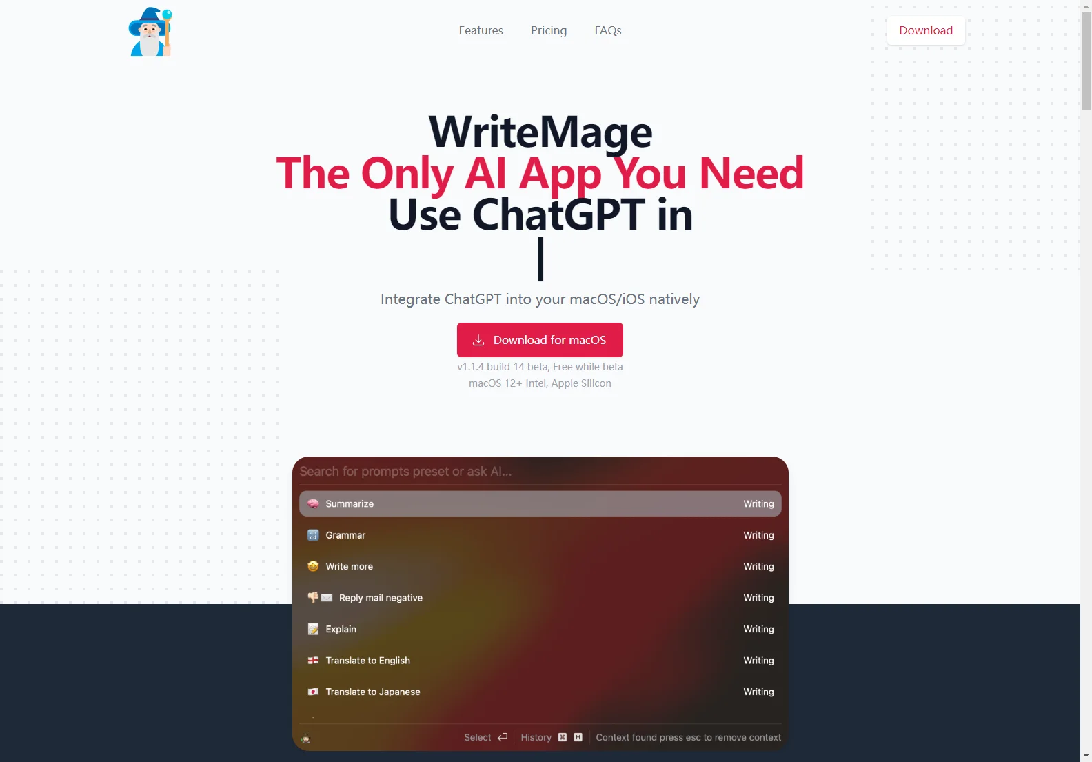 WriteMage: The AI App for Enhanced Productivity and Seamless ChatGPT Integration