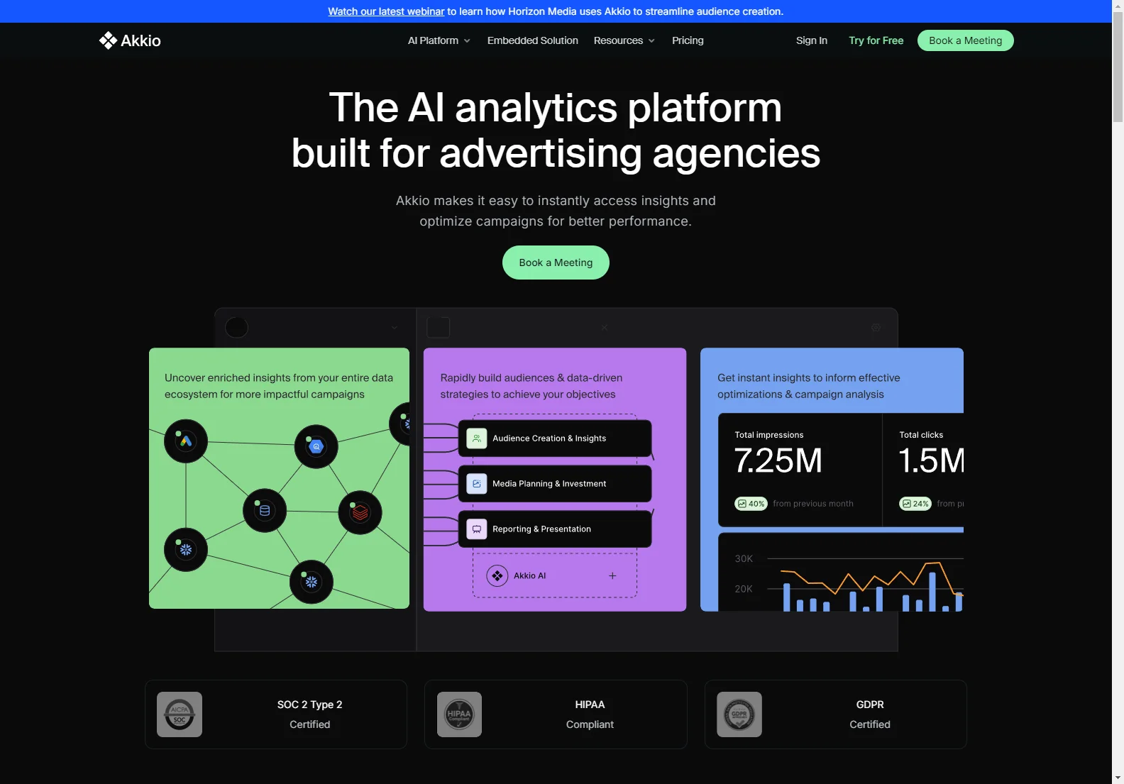 Akkio: Enhancing Media Agency Campaigns with AI Analytics