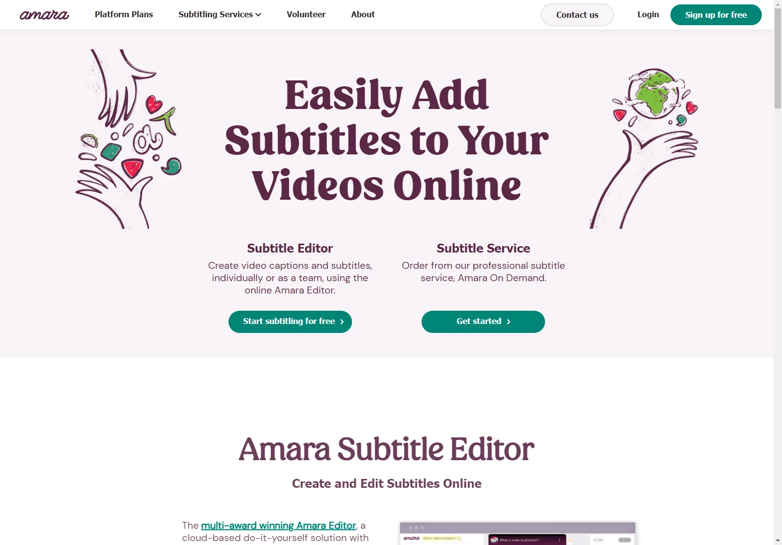 Amara Subtitling: Effortless Video Captioning & Subtitle Services