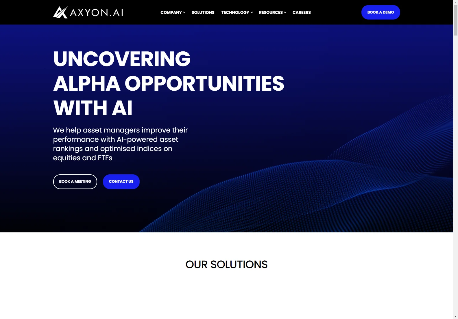 Axyon AI: Boosting Investment Management Performance with AI