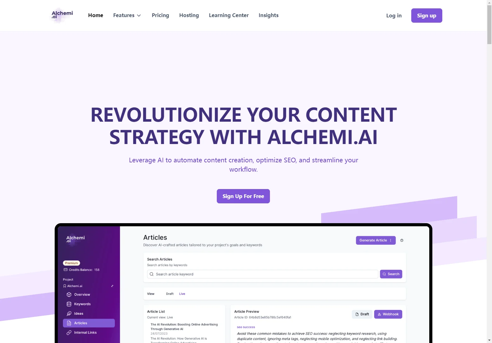 Alchemi.ai: Elevate Your Content with AI-Powered Tools