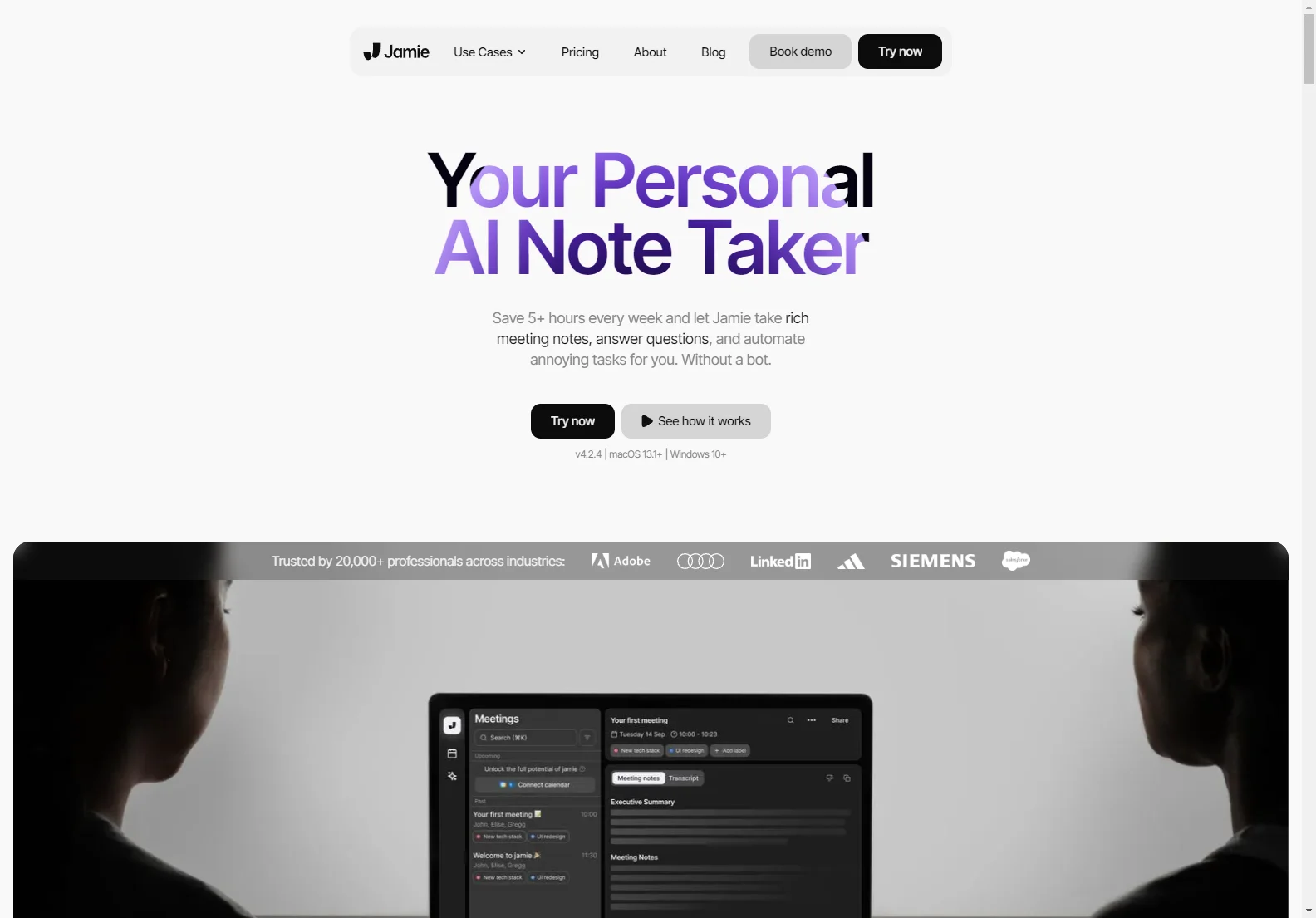 Jamie - The Ultimate AI Note Taker for Enhanced Productivity