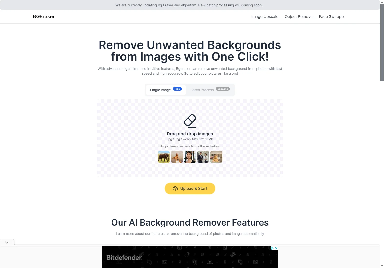 Bg Eraser: Effortlessly Remove Backgrounds from Images Online