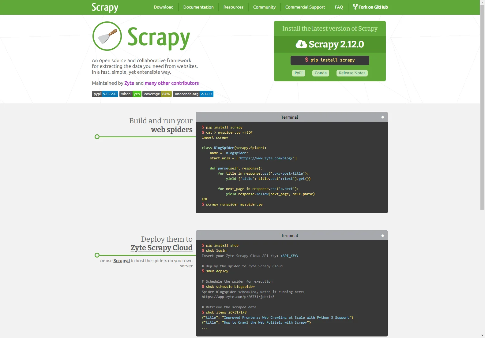 Scrapy: Revolutionizing Web Crawling and Data Extraction