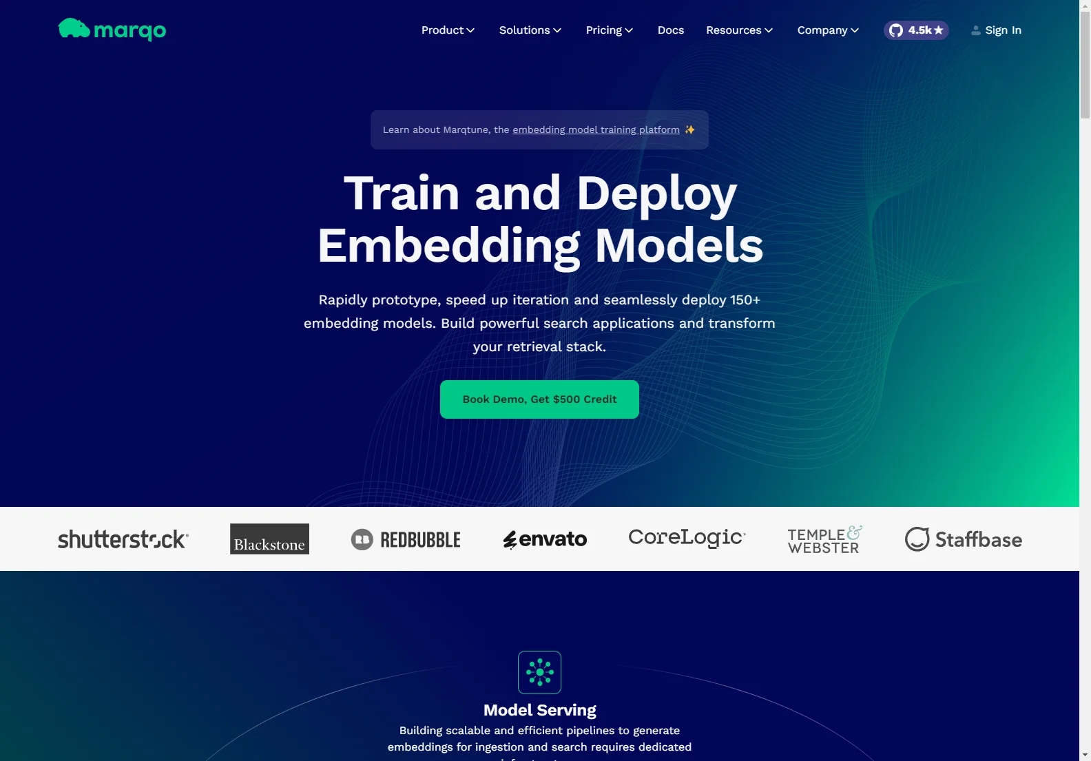 Marqo: Empowering AI with Advanced Embedding Model Training and Deployment