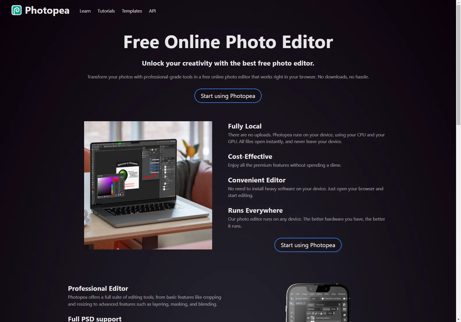 Unleash Creativity with Photopea: The Free Online Photo Editor