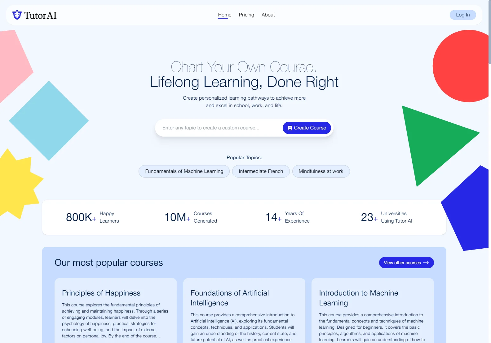 Tutor AI - Personalized Learning for All