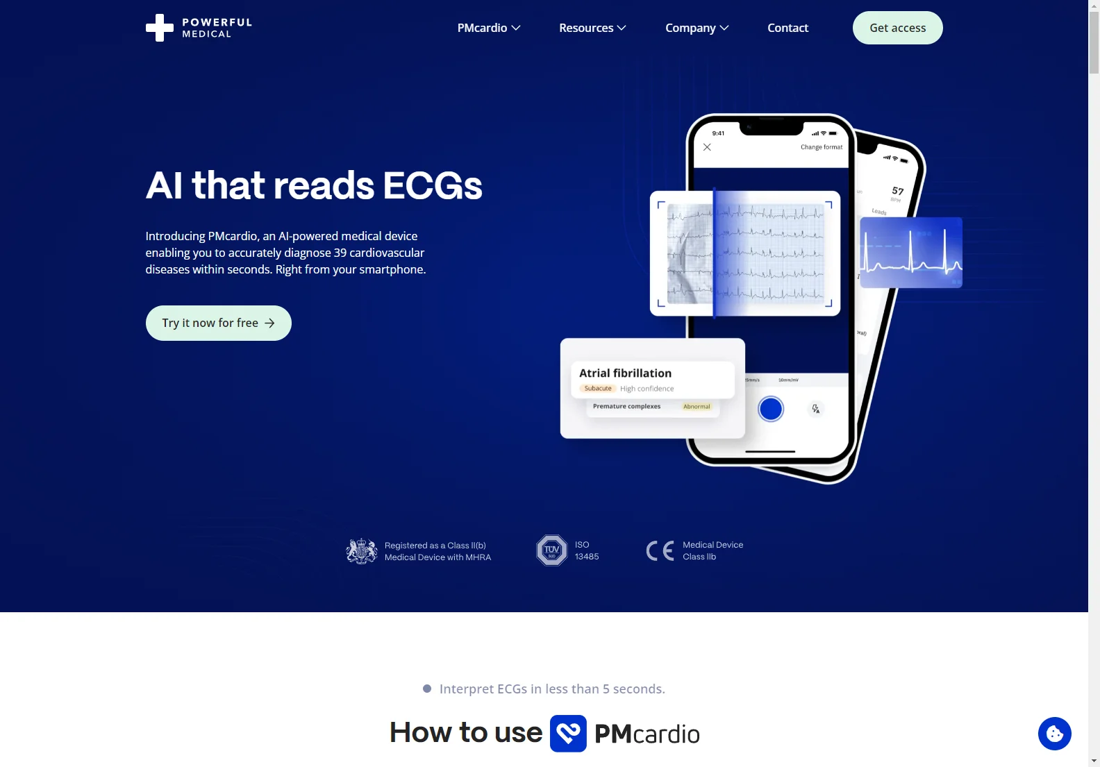 PMcardio: Revolutionizing ECG Interpretation with AI