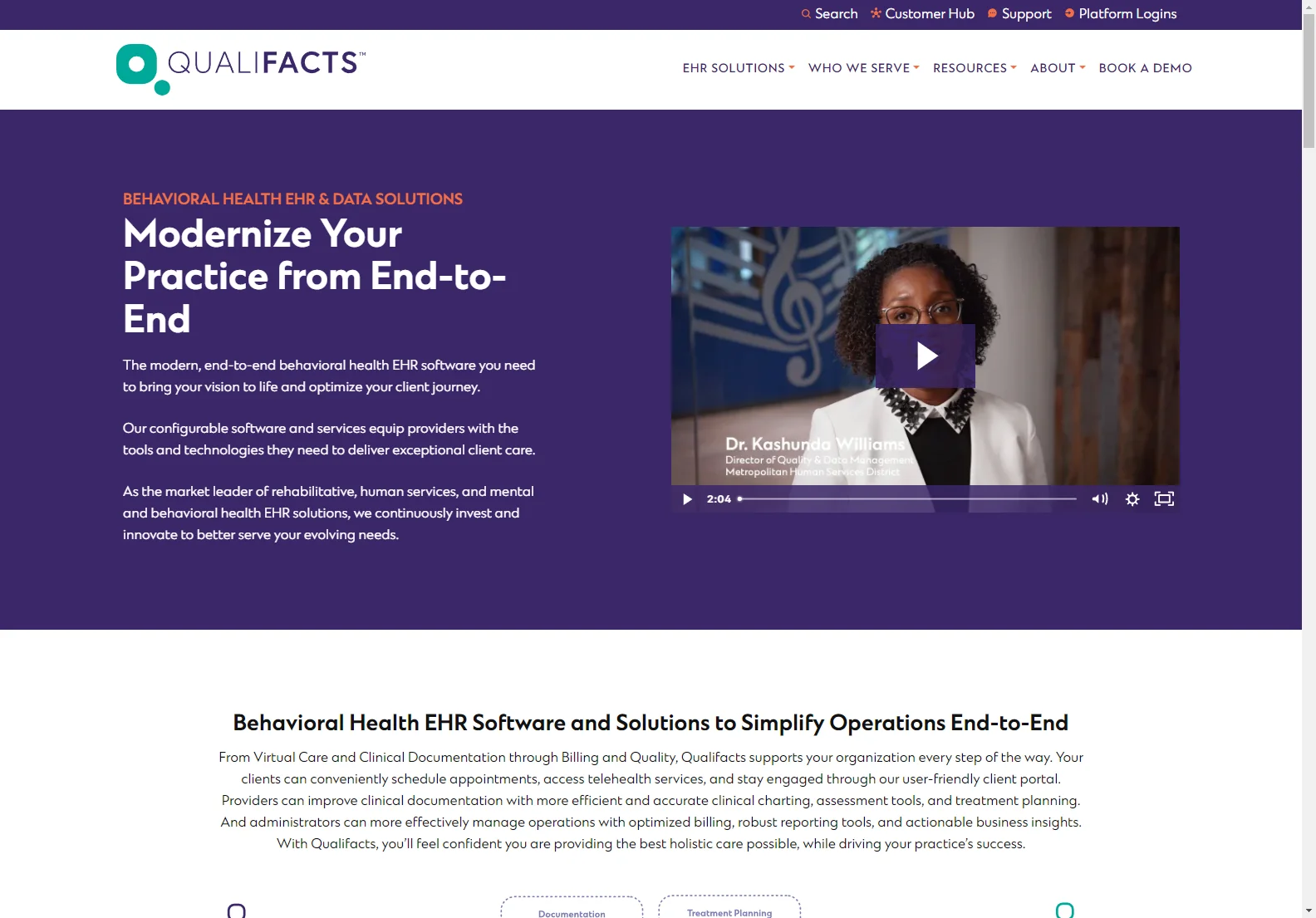 Qualifacts: Revolutionizing Behavioral Health EHR