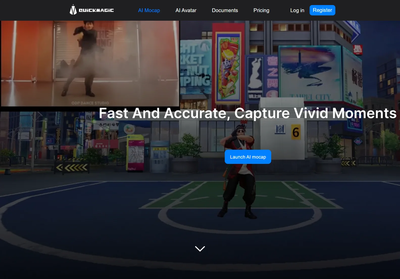 QuickMagic: Simplifying 3D Animation with AI Motion Capture