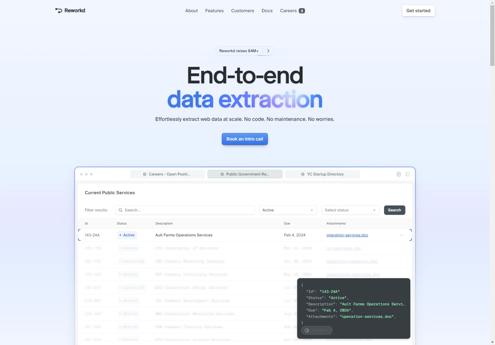 Reworkd: Streamlining Web Data Extraction for Business Success