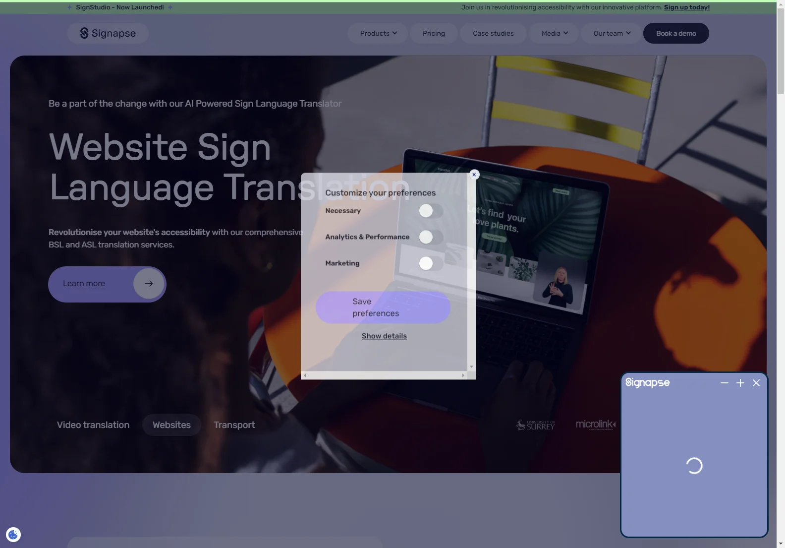 Signapse AI: Revolutionizing Sign Language Accessibility