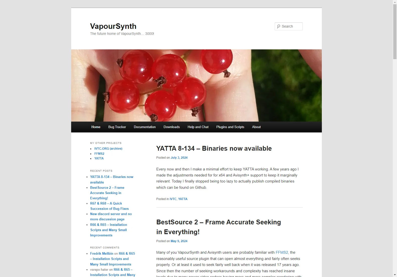 VapourSynth: Advanced Video Processing with Continuous Updates