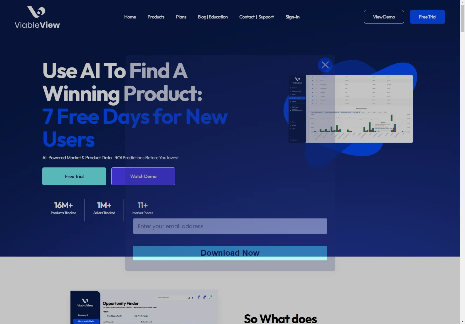 ViableView: AI-Powered Insights for Entrepreneurial Success