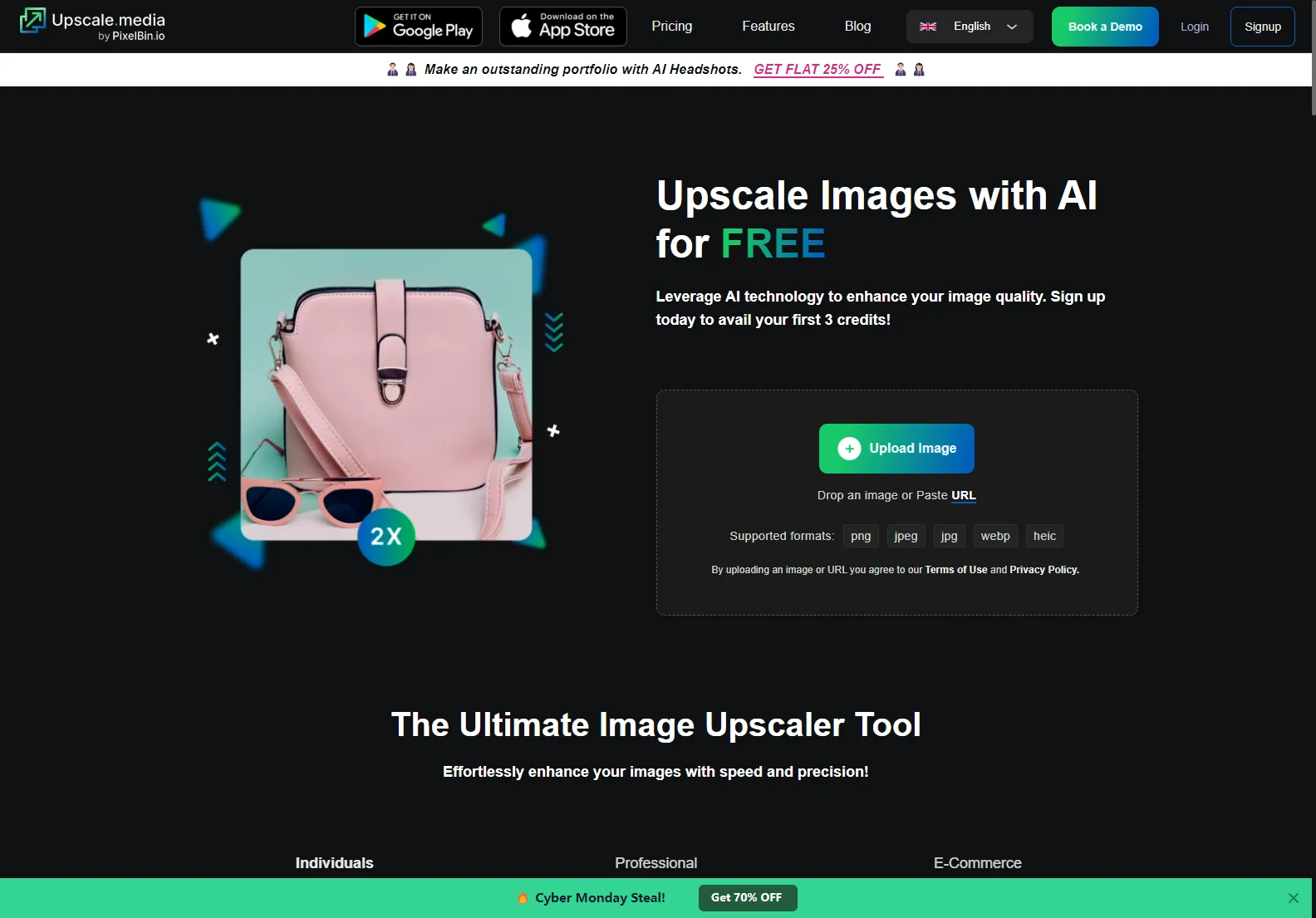 Upscale.media: Transform Your Images with AI