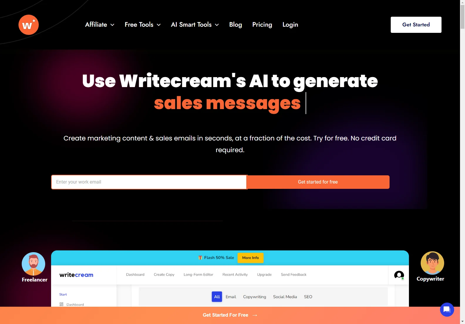 Writecream: The Ultimate AI Content Generator for All Your Needs