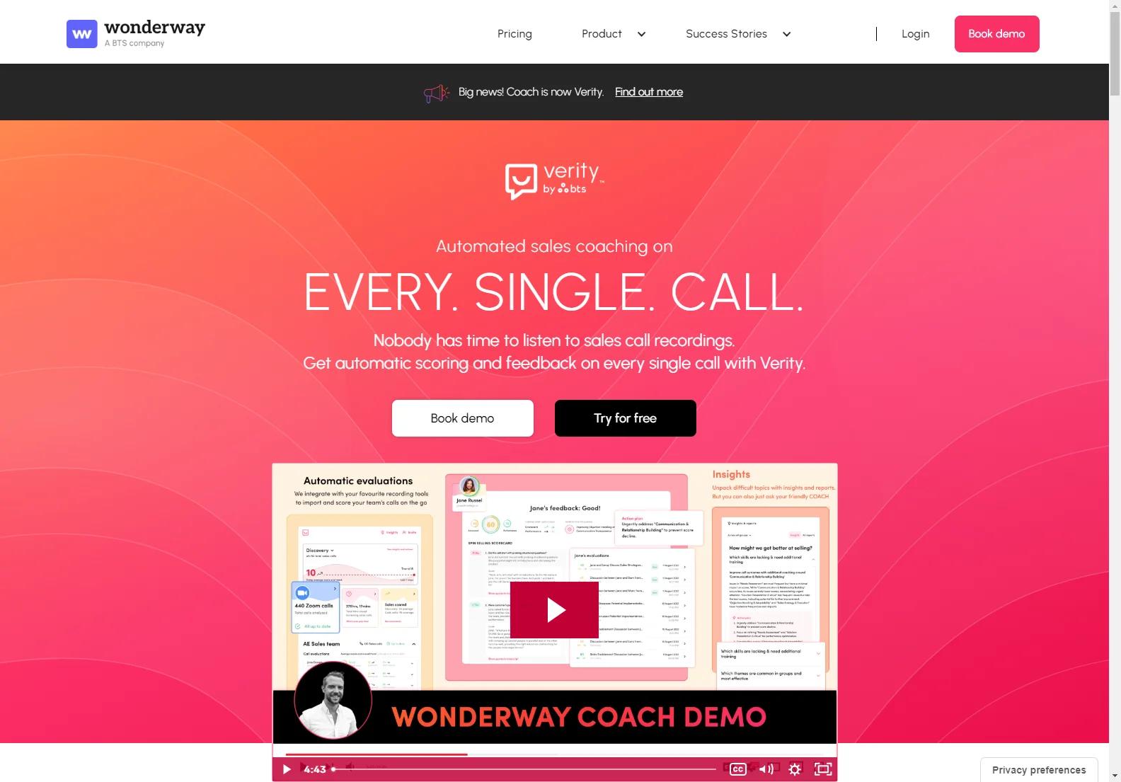 AI Coach by Wonderway: Transform Your Sales Coaching