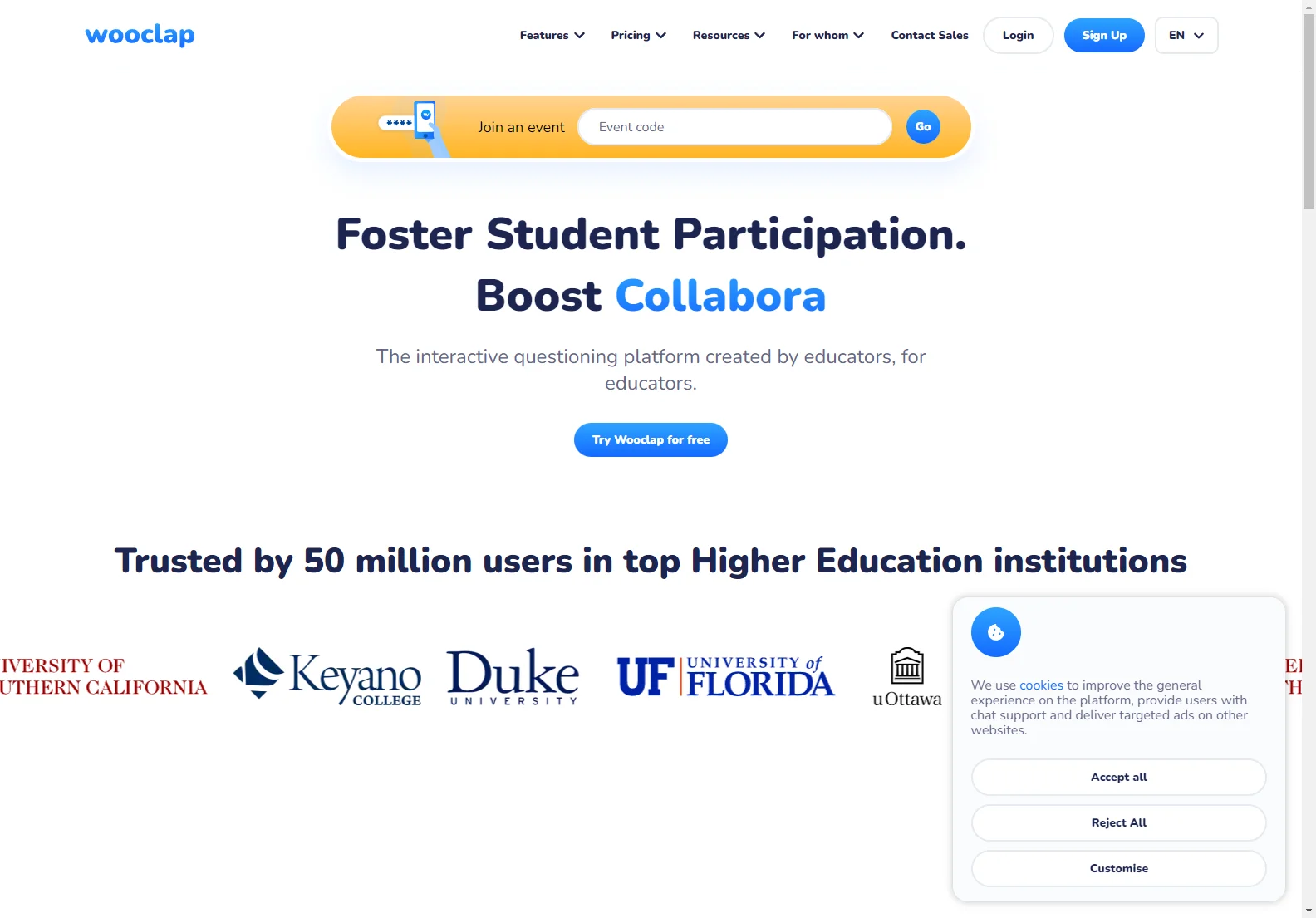 Foster Engagement with Wooclap's Interactive Presentations