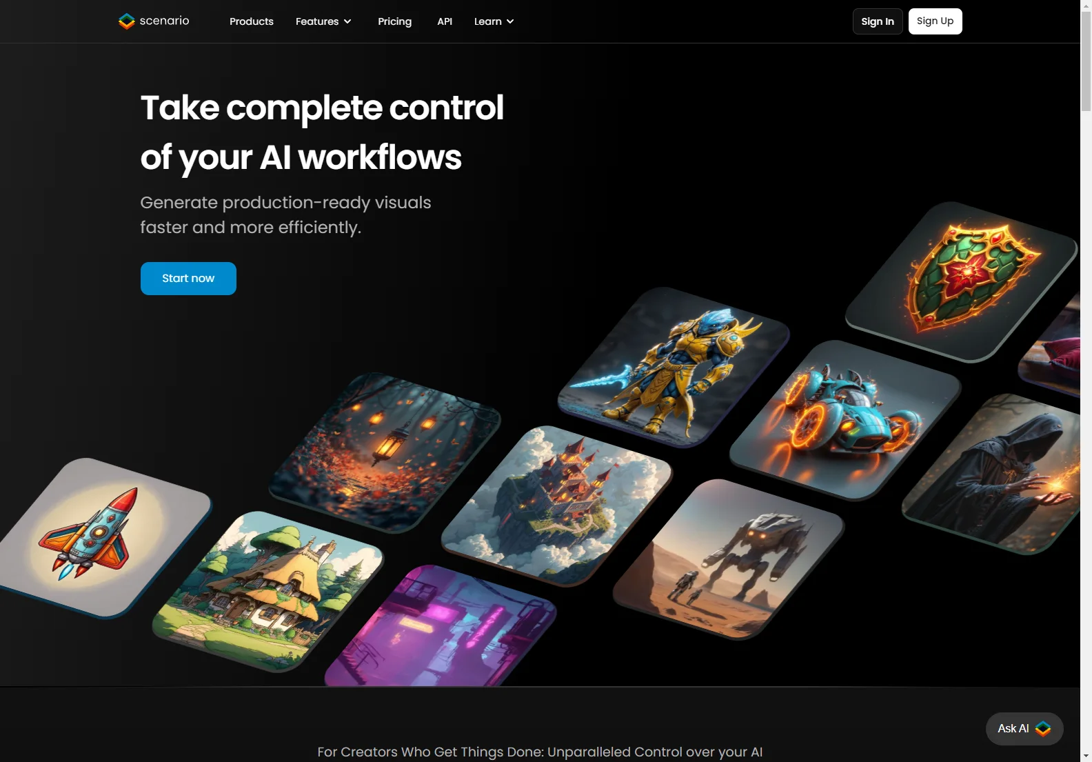 Scenario: Take Complete Control of Your AI Workflows and Generate Stunning Visuals