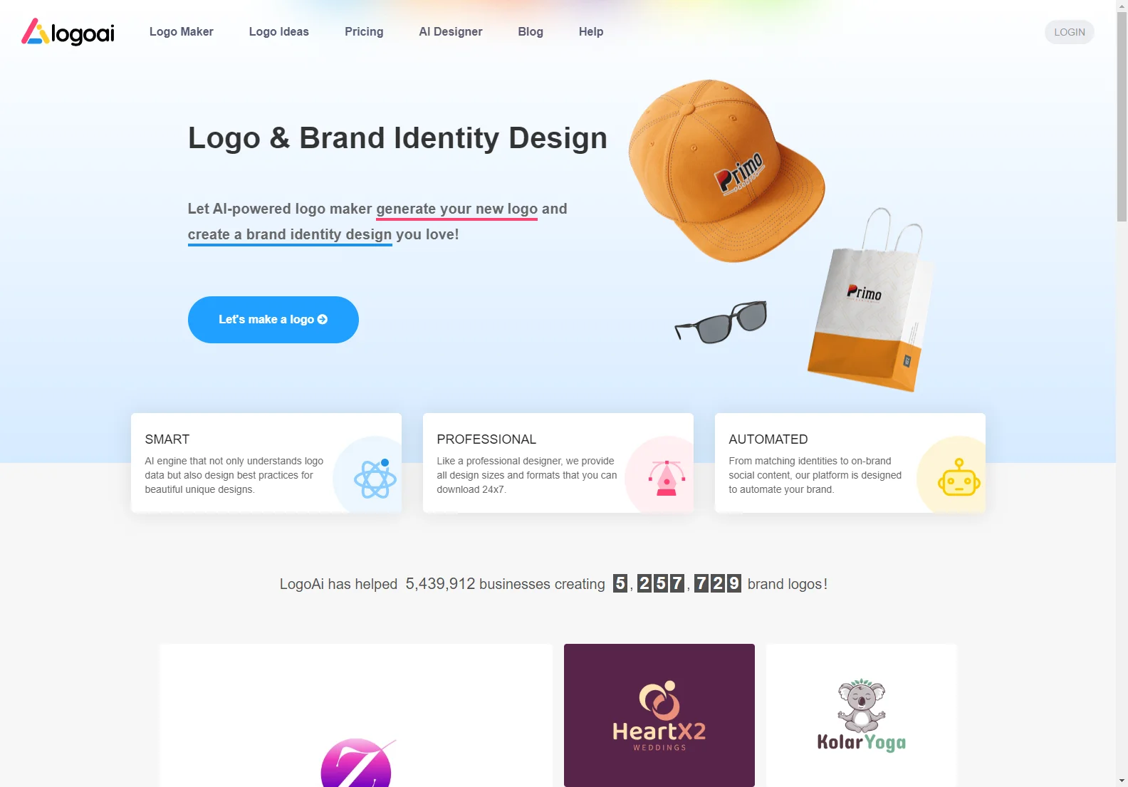 Create Stunning Logos with LogoAI.com - Your Brand Identity Solution