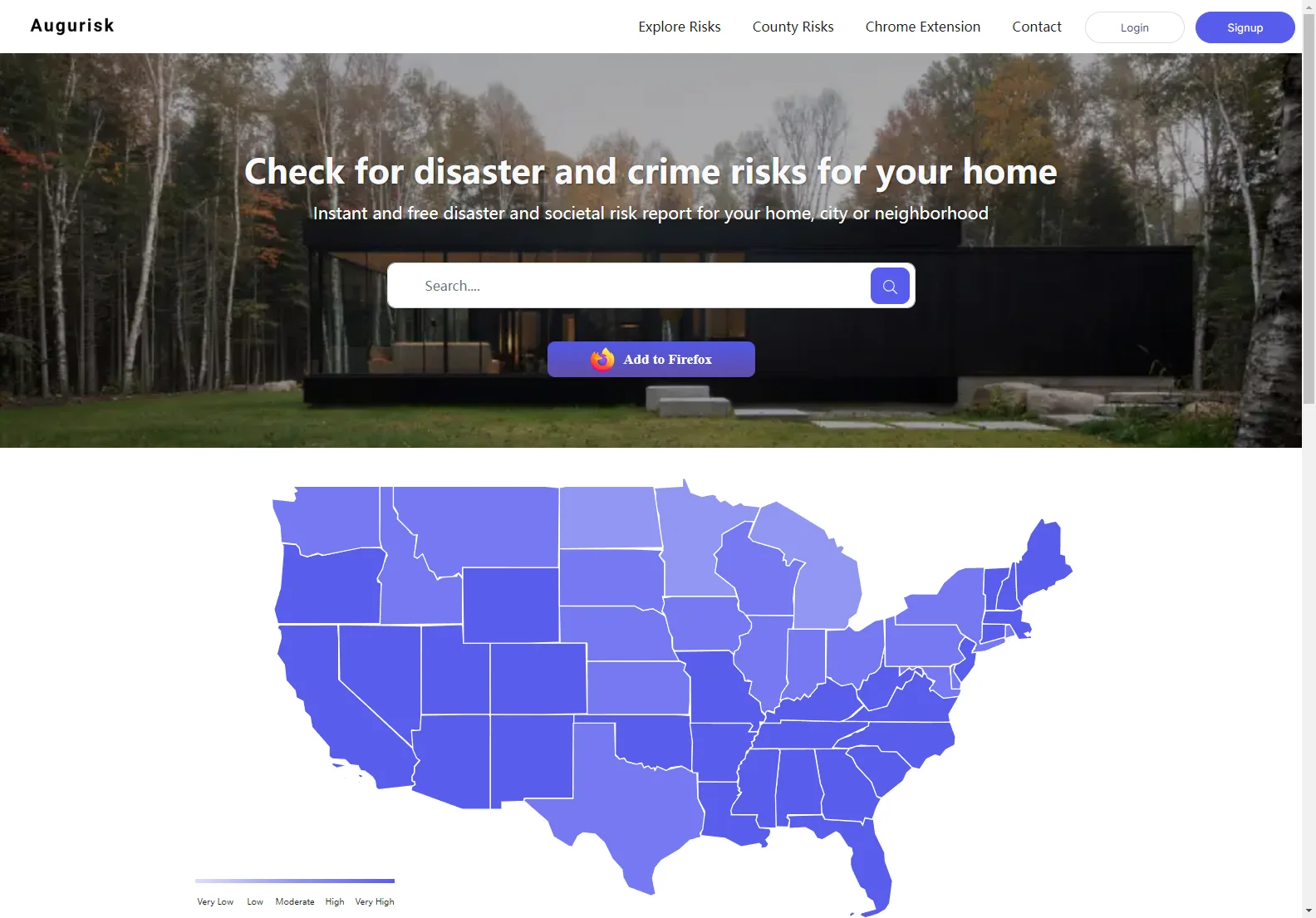 Augurisk: Uncover Disaster and Crime Risks in the US