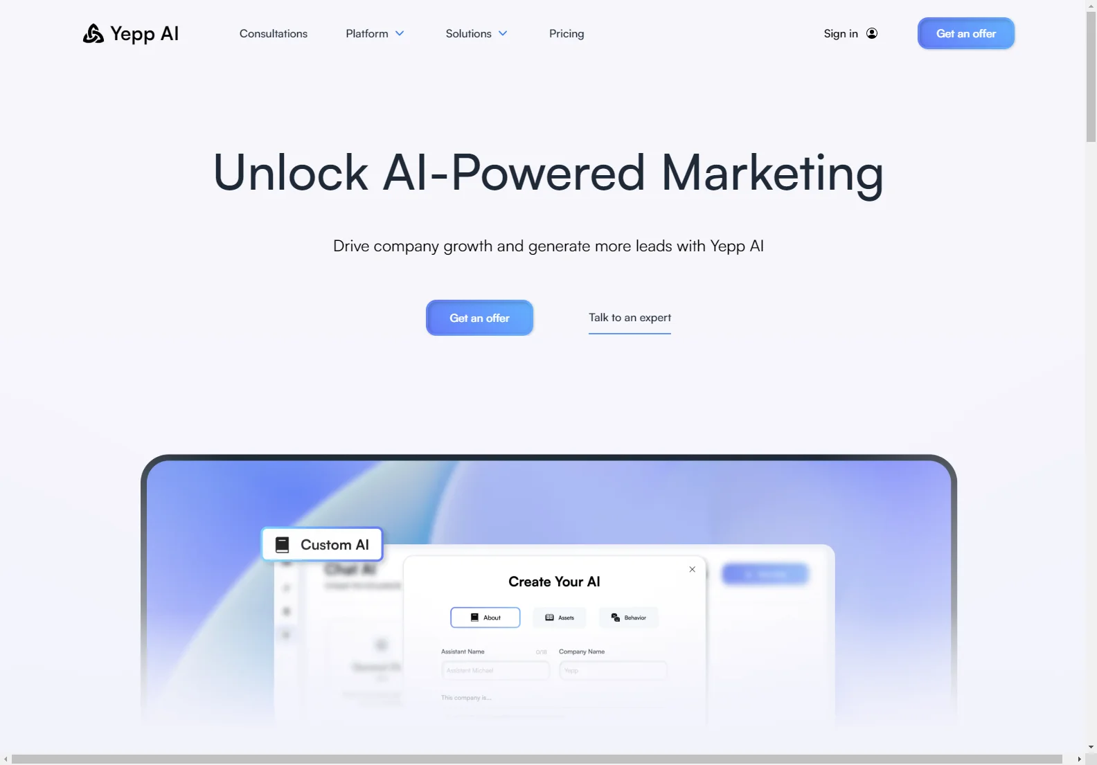 Yepp AI: Boost Brand Growth and Generate Leads