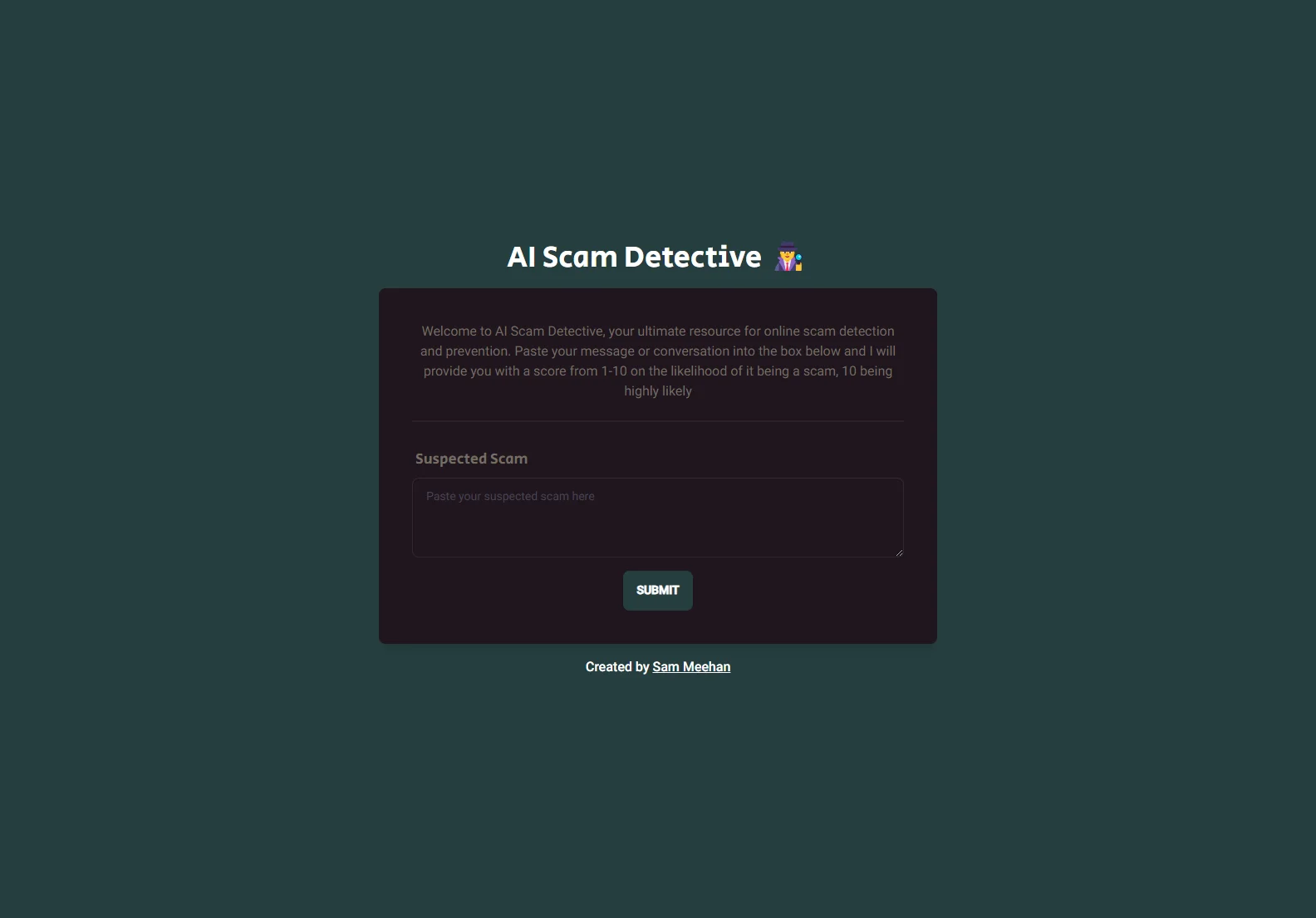 AI Scam Detective: Detect and Prevent Online Scams with AI