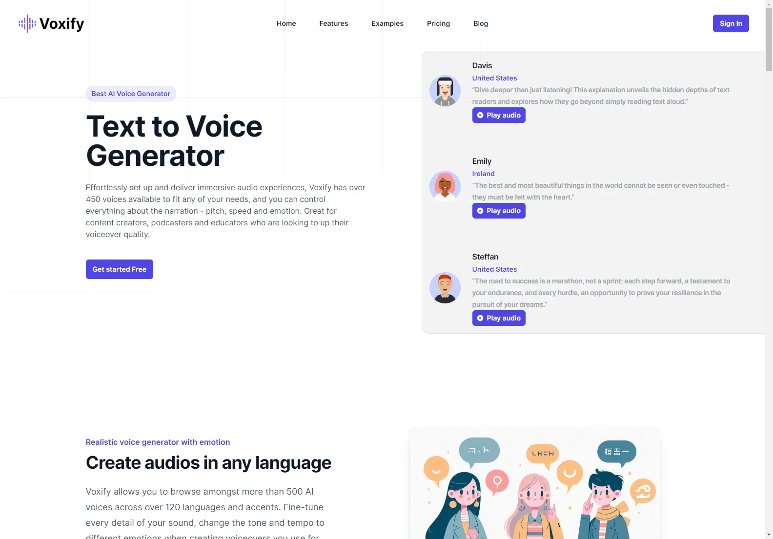 Best AI Voice Generator: Transform Text to Speech with Voxify