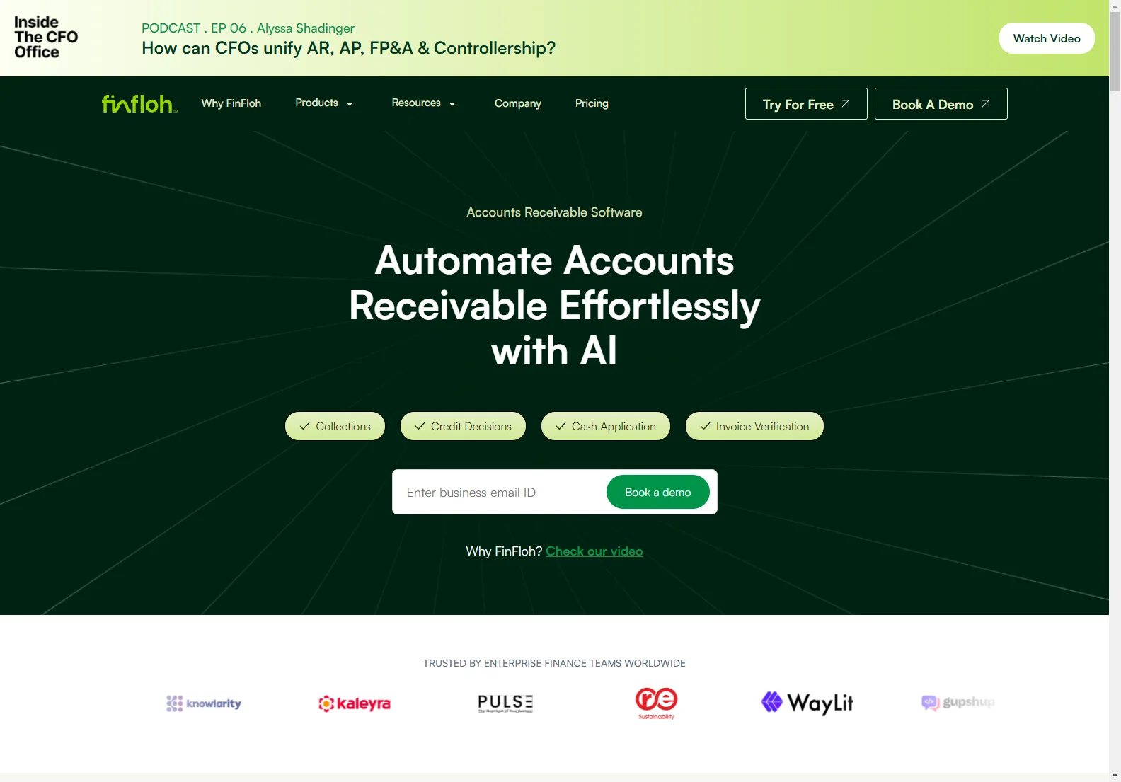 FinFloh: Streamlining Accounts Receivable with AI