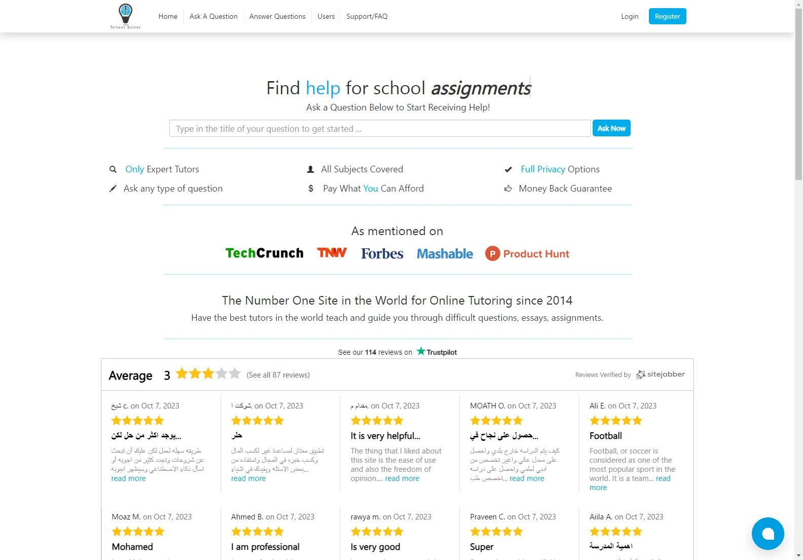 School Solver: Empowering Academic Success