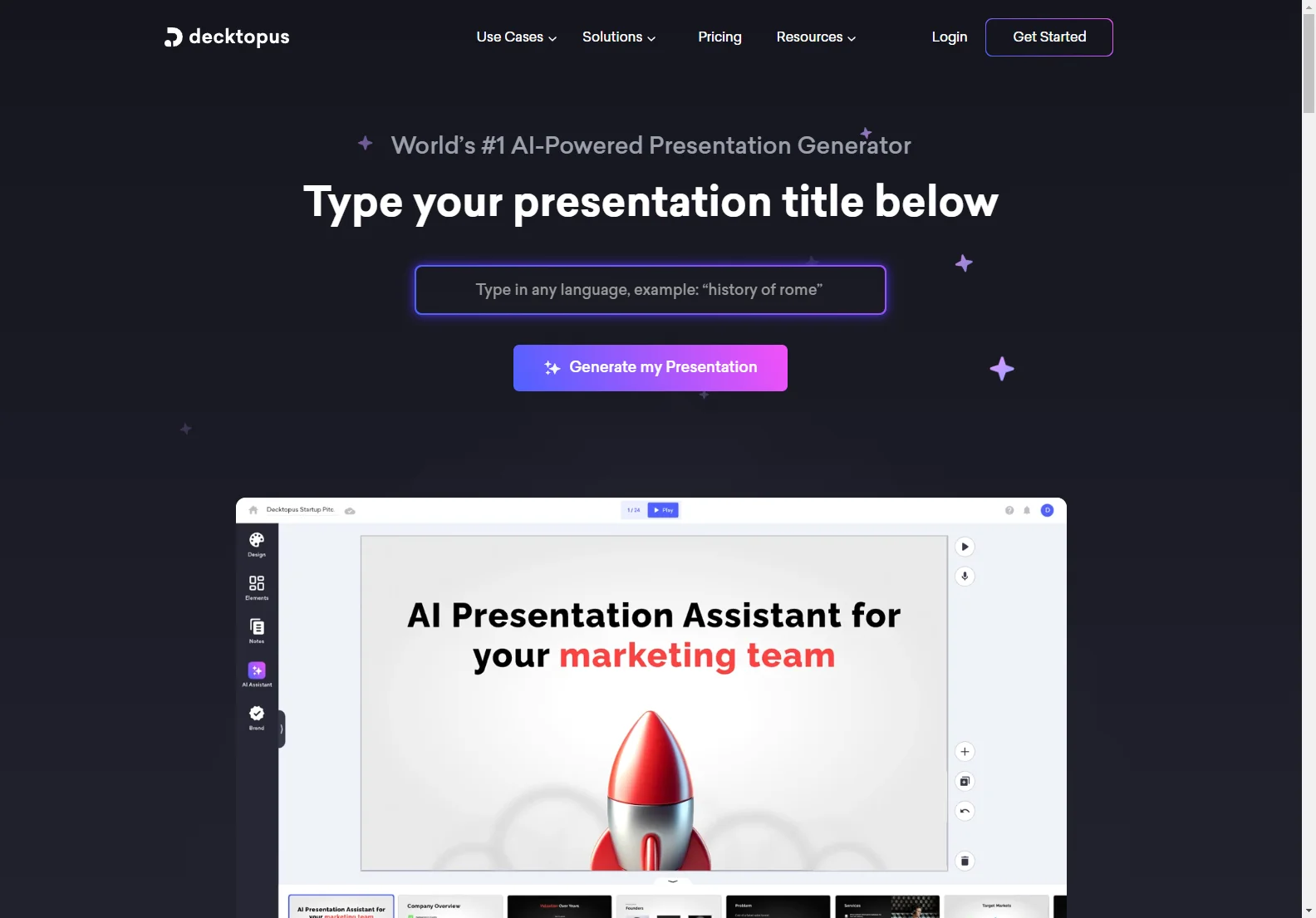 Decktopus AI: Transform Your Presentations