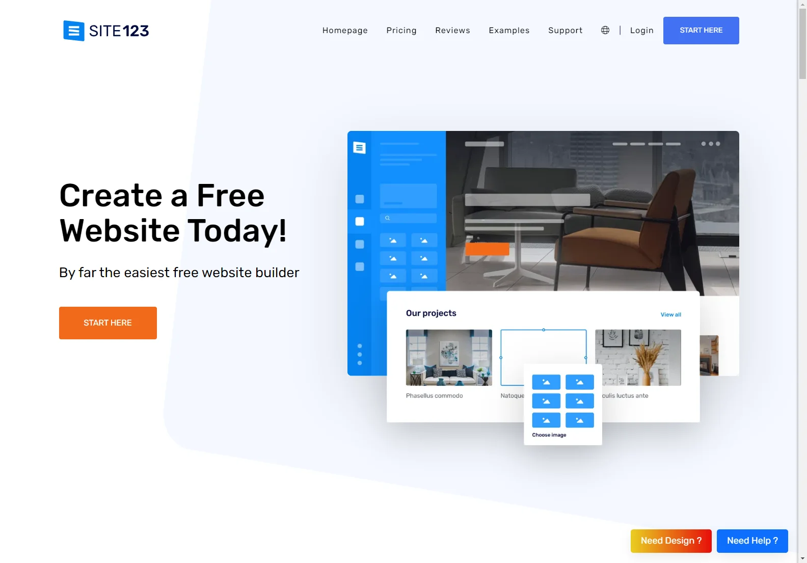 SITE123: The Easiest Free Website Builder with SEO Tools