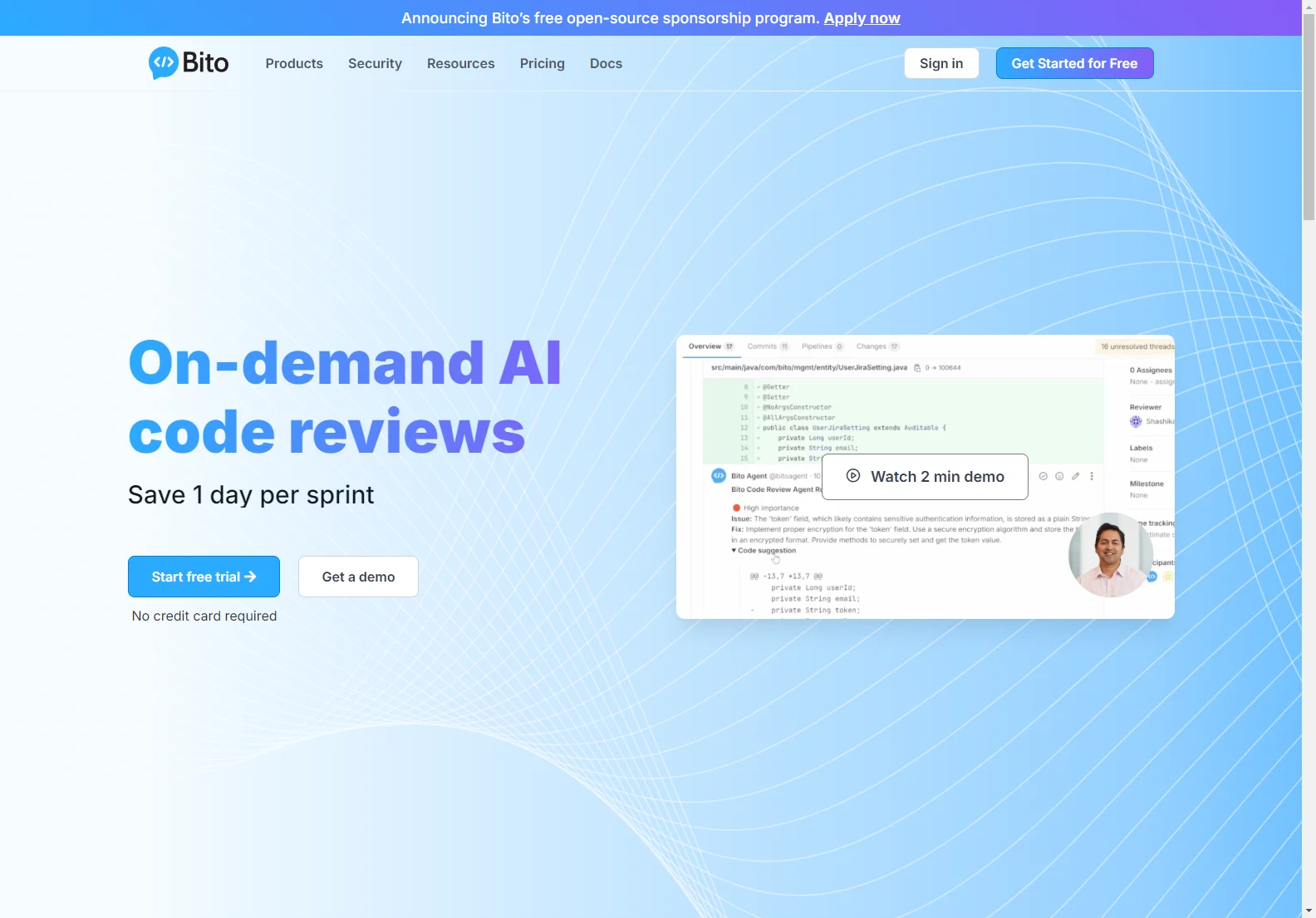 Bito: Revolutionizing Code Reviews with AI