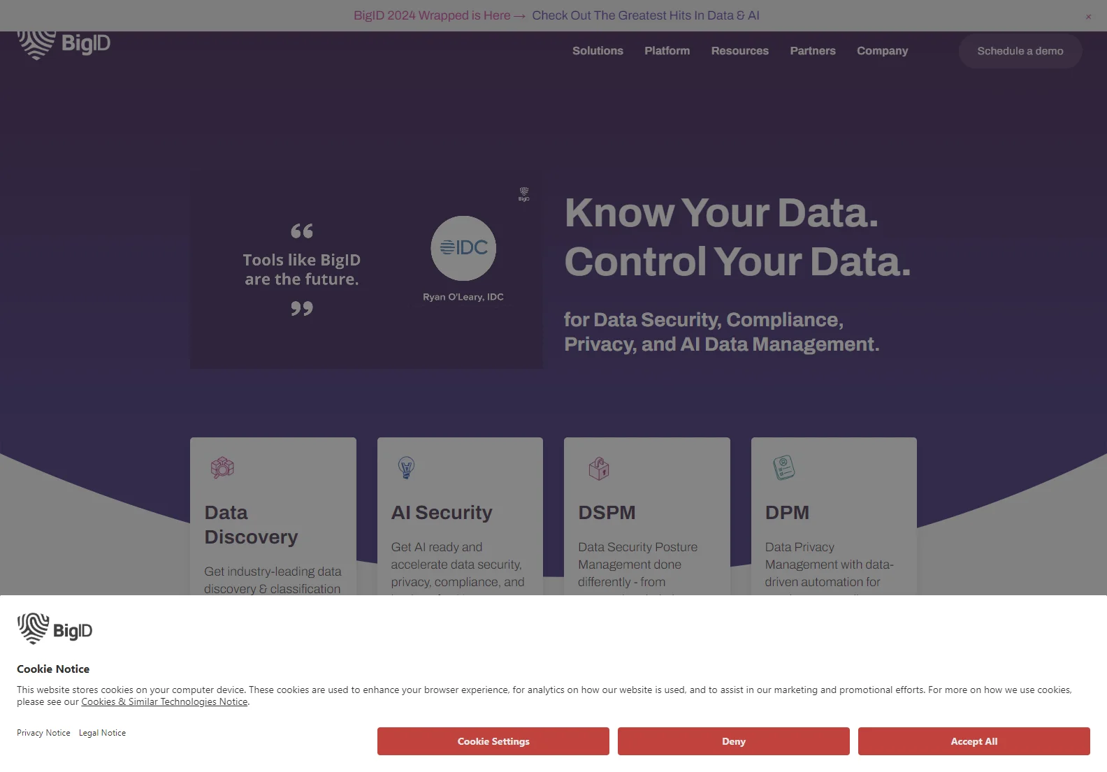 BigID: Enhancing Data Visibility and Control for Secure Operations