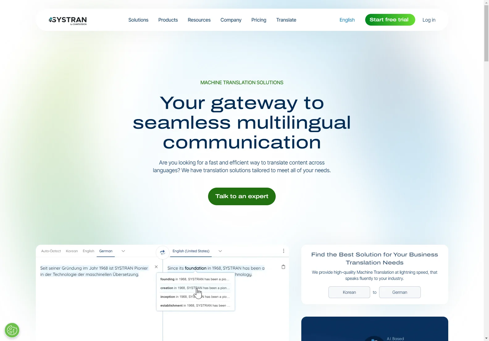 SYSTRAN: Your AI-Powered Translation Tool for Seamless Multilingual Communication