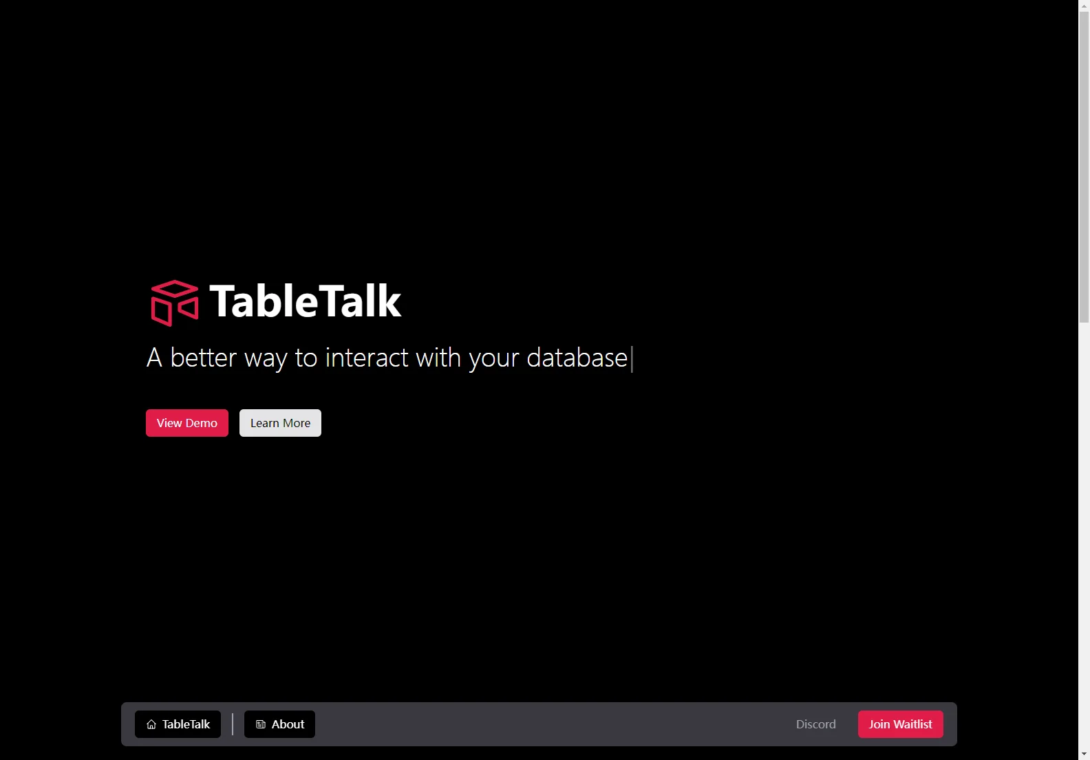 TableTalk: Effortless Database Interaction with AI