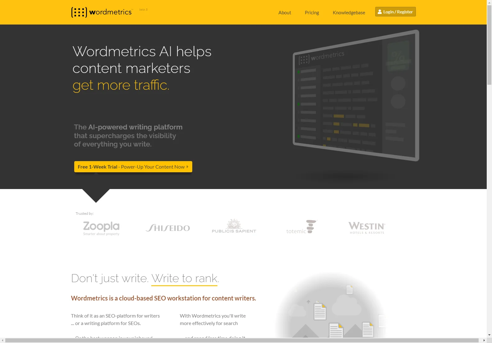 Wordmetrics: AI-Powered SEO Tool for Content Marketers' Success