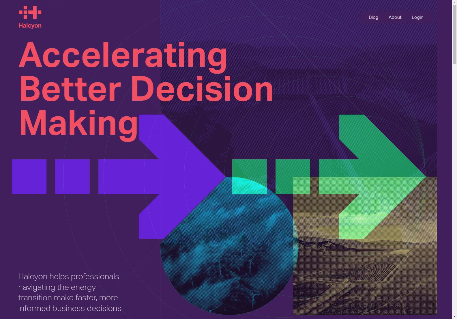 Halcyon: Accelerating Informed Decision Making in the Energy Sector