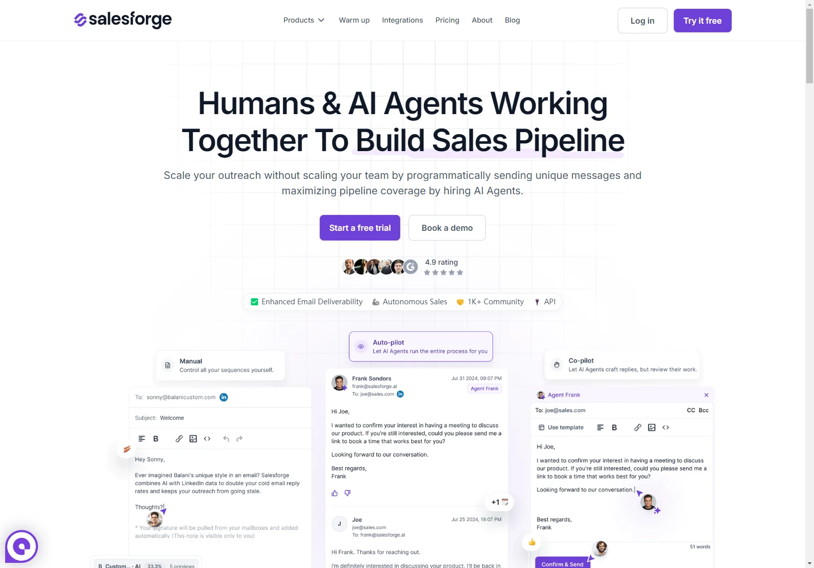 Salesforge: AI-Powered Sales Outreach for Maximum Pipeline Growth