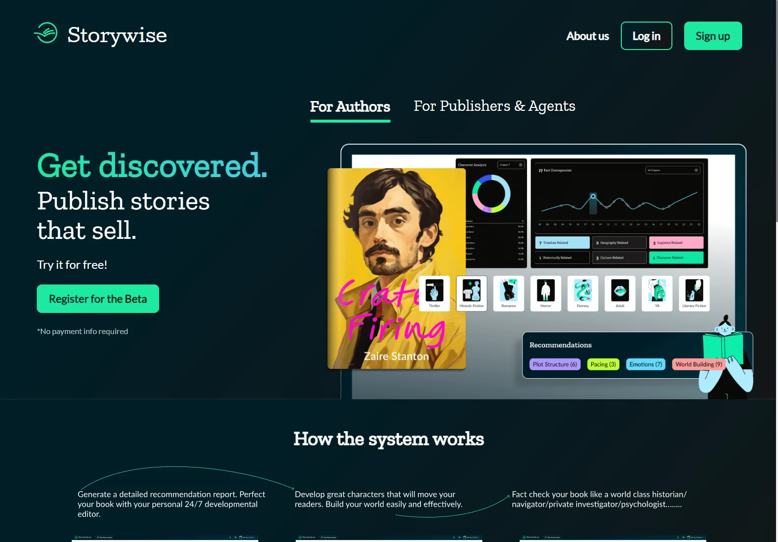 Storywise.ai: Empowering Authors and Publishers