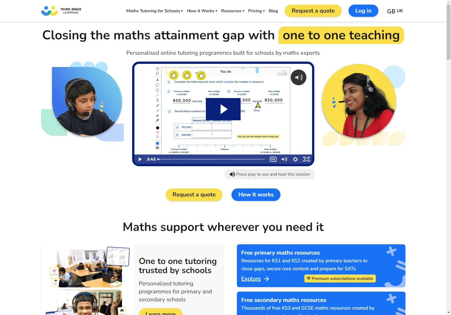 Third Space Learning: Transforming School Maths Tutoring