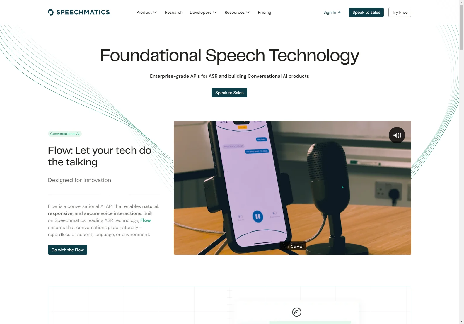 AI-Powered Speech Technology by Speechmatics