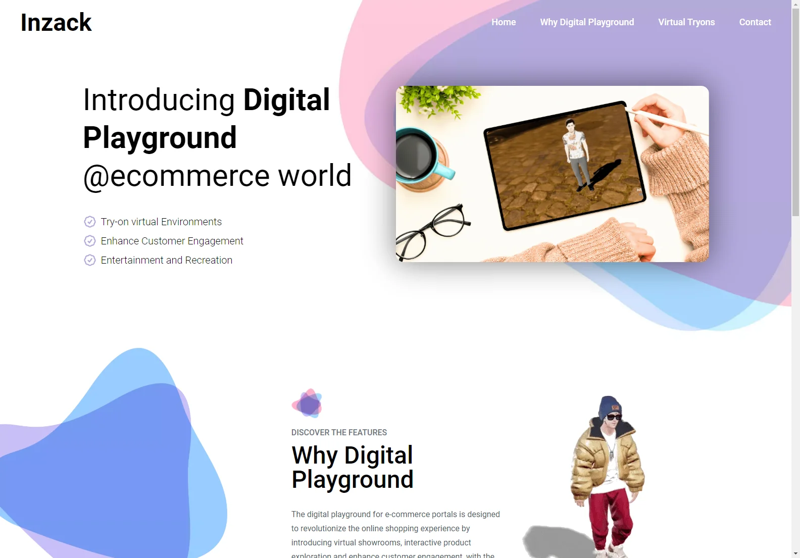 Digital Playground: Enhancing Online Shopping and Entertainment with AI