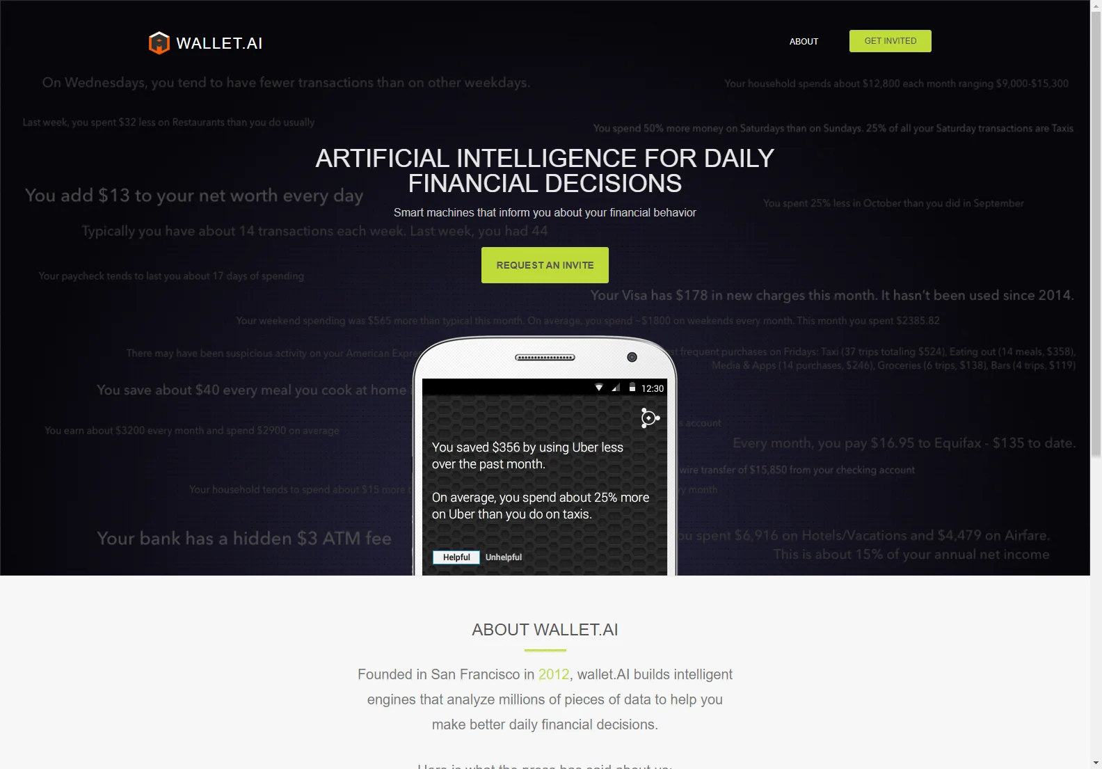 wallet.AI: Empowering Better Daily Financial Decisions