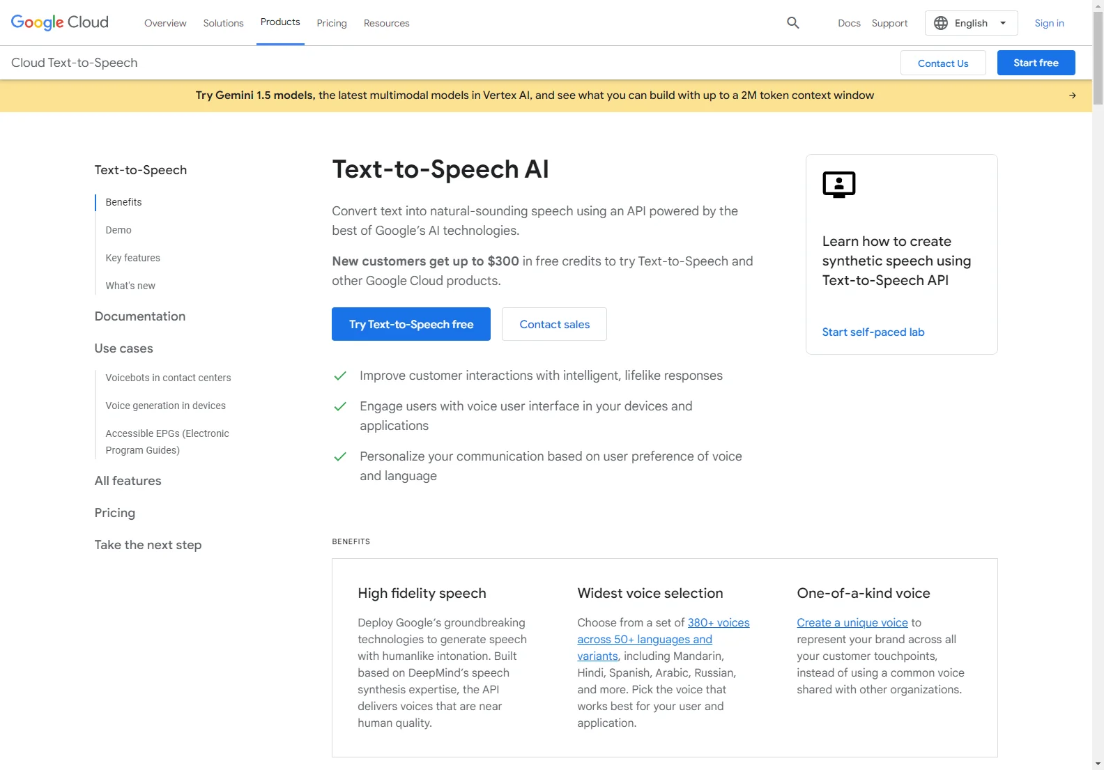 Google Cloud Text-to-Speech: Transform Text into Lifelike Speech