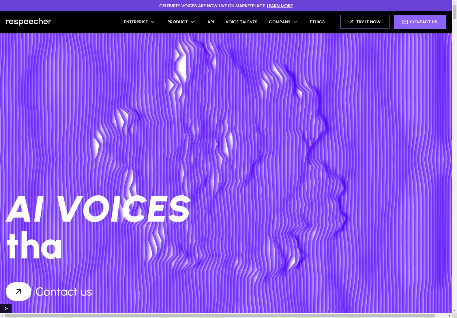 Respeecher: Advanced AI Voice Generator for Diverse Needs