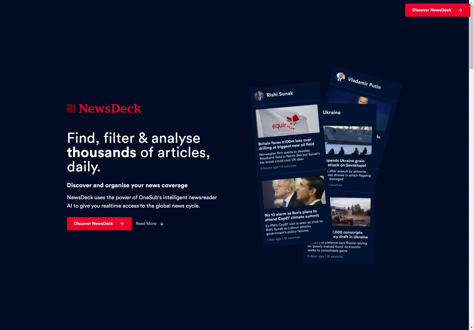 NewsDeck: Your Ultimate News Filtering and Analysis Tool