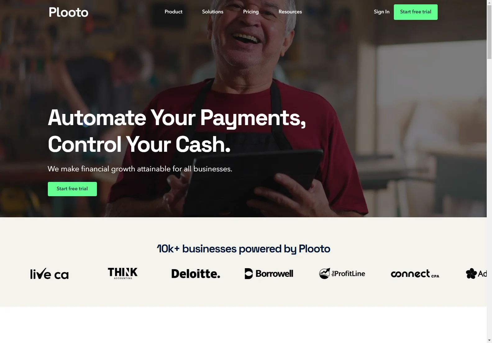 Plooto: Streamlining Business Payments for Growth