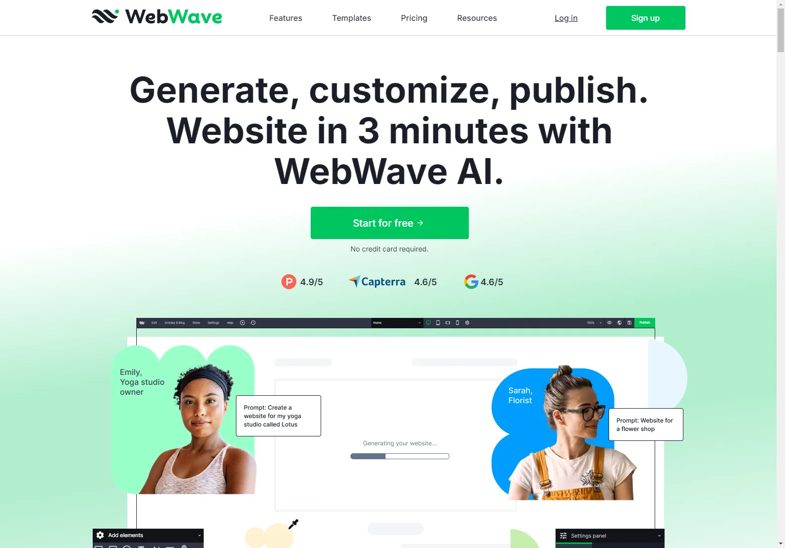 WebWave Website Builder: Create Stunning Websites in 3 Minutes with AI