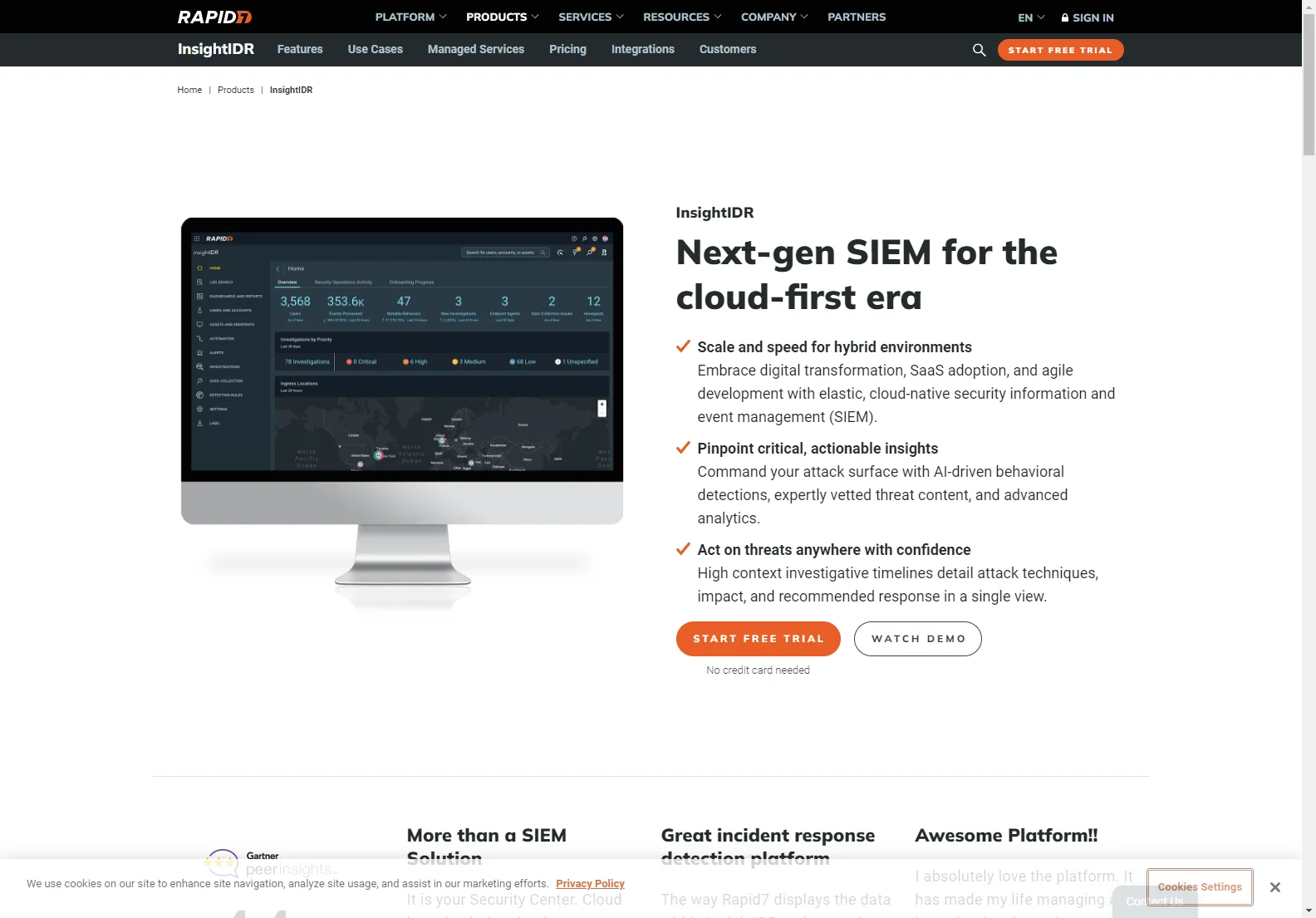 InsightIDR: Cloud-Based Next-Gen SIEM for Enhanced Security